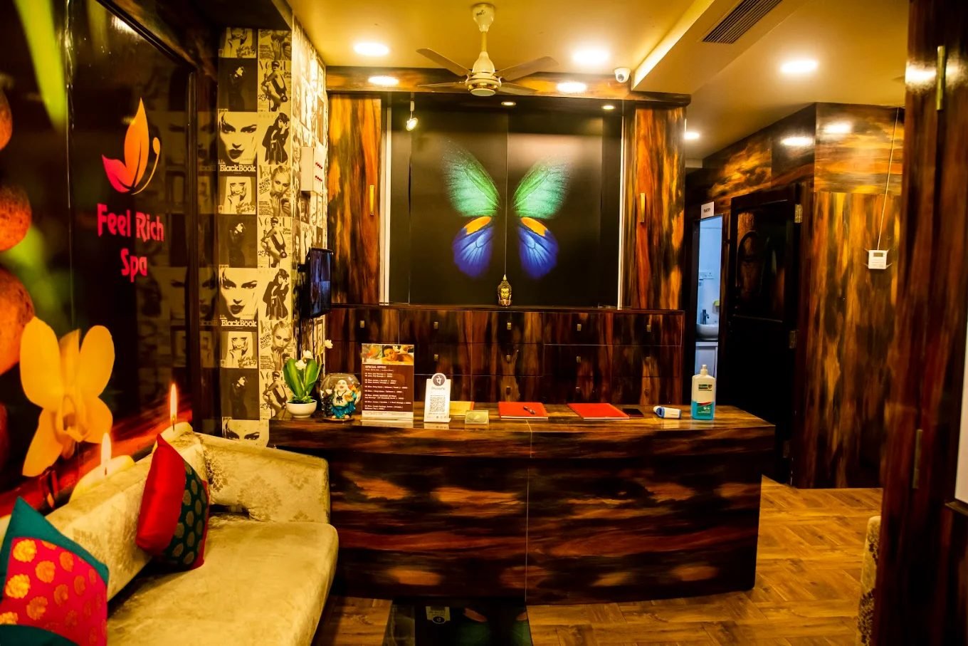 Feel Rich Spa reception